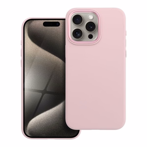 Case for iPhone 15 PRO MAX Forcell F-Protect Frame Premium compatible with Magsafe pink