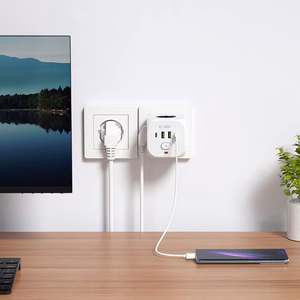 Tech-Protect PCL3x4 pagarinātājs, 2x USB-A, 2x USB-C, 3x AC Schuko tips - balts