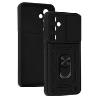 Kameras aizsargapvalks viedtālrunim Samsung Galaxy S24 FE - melns