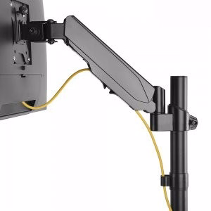 Maclean MC-775 monitor mount / stand 81.3 cm (32") pelēks Desk