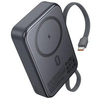 Ārējā baterija Power Bank Hoco Q44A 45W Magnetic 20000mAh melna