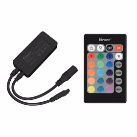 SONOFF L2-C Smart RGB LED Strip Controller ar IR Remote, Wi-Fi, BT