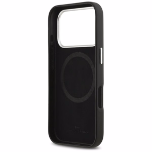 Чехол BMW Sign Full Wrapped Metal MagSafe для iPhone 17 Pro (чёрный)
