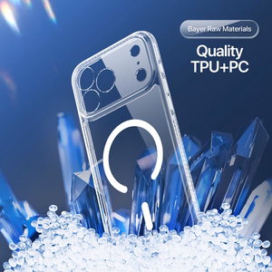 DUX DUCIS apvalks CLIN MAG saderīgs ar MagSafe IPHONE 17 Pro caurspīdīga