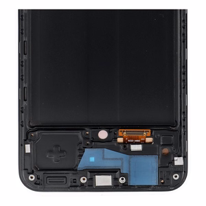 REWA OLED LCD displejs ar rāmi SAMSUNG A50, melns