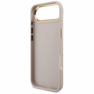 Guess 4G Charms Collection Magnētiskais viedtālruņa apvalks iPhone 17 Pro - brūns