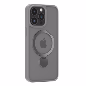 Comma viedtālruņa apvalks Joy Shark Mag iPhone 15 Plus pelēks