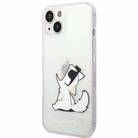 Karl Lagerfeld KLHCP14MCFNRC iPhone 14 Plus 6.7 "cietais apvalks caurspīdīgs/caurspīdīgs Choupette Jautrības