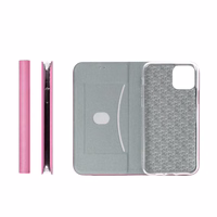 SENSITIVE grāmatas tipa viedtālruņa apvalks SAMSUNG S26 Edge gaiši rozā