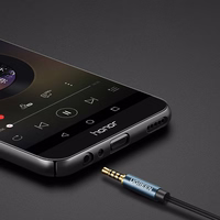 Ugreen extension cable adapter AUX mini jack 3.5 mm 2 m (zils)