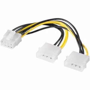 Goobay Power cable/adapter for PC graphics cards, PCI-E to PCI Express 8-pin 93241