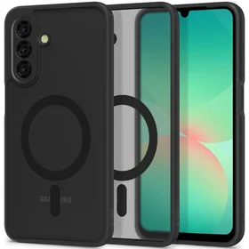 Viedtālruņa apvalks Tech-Protect MagMat MagSafe paredzēts Samsung Galaxy A26 5G – matēts melns
