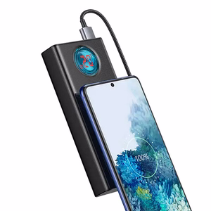 Powerbank Baseus Amblight 30000mAh, 4xUSB, USB-C, 65W (черный)