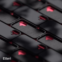 Etteri Silikona mag futrālis iPhone 16 Plus 6,7" melns