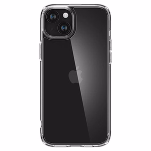 Spigen Crystal Hybrid viedtālruņa apvalks iPhone 15 Plus - caurspīdīgs