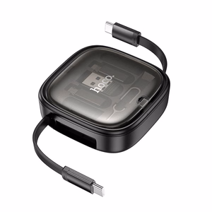 Kabelis All-in-one savelkams ar maināmiem uzgaļiem Hoco PD 3A 60W 0,95 m U140 melns