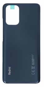 Aizmugurējais vāciņš priekš Xiaomi Redmi Note 10 4G Onyx Pelēks/Shadow Melns (M2101K7AI/M2101K7AG) ORG
