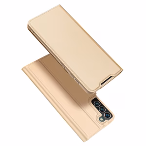 Dux Ducis Skin Pro vāciņš atverams vāciņš Samsung Galaxy S22 + (S22 Plus) zelta