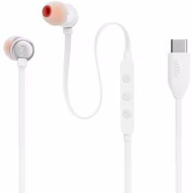 Vadu austiņas USB-C JBL Tune 310C baltas