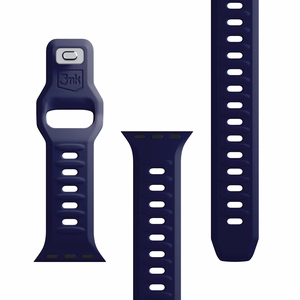 3mk silikona siksniņa Apple Watch, 38/40/41/42 mm, okeāna zils, mazais izmērs