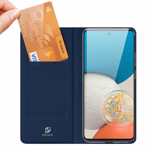 Dux Ducis Skin Pro viedtālruņa apvalks Samsung Galaxy A73 zils