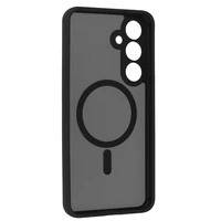 Pilnīgi matēts magnētiskais apvalks SAMSUNG GALAXY S24 FE melns