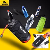 WILDMAN Velosipēda soma R1 ūdensizturīgs 1L bottle melns-sarkans