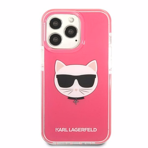 KARL LAGERFELD KLHCP13XTPECPI IPHONE 13 PRO MAX 6.7 "MACIŅŠ FUCHSIA/FUSCHIA CHOUPETTE HEAD