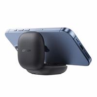 Acefast W4 TWS bezvadu ieliekamās austiņas ar tālruņa statīva funkciju - melnas