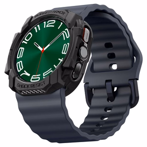 Spigen Rugged Armor viedtālruņa apvalks Samsung Galaxy Watch Ultra (47mm) - matēts melns
