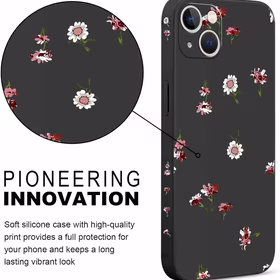 Pnakqil Maciņš Iphone 15 Pro Flowers 2