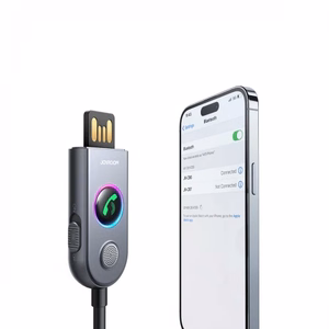 Adapteris Joyroom JR-CB6 pelēks (Ievade: Bluetooth 5.3 / Izvade: AUX)