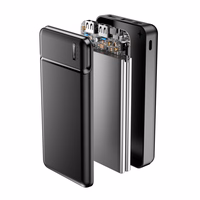 Maxlife portatīvais lādētājs MXPB-01 20000 mAh melns