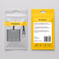 Hub Wozinsky WHCH-01 USB-C PD 100W HDMI 4K@30Hz USB-A 10Gbps - pelēks