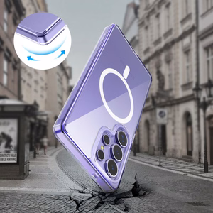 Tech-Protect FlexAir Hybrid Magnētiskais viedtālruņa apvalks Samsung Galaxy S25 Ultra - Caurspīdīgs