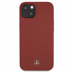 Mercedes Silikona Līnija Apvalks iPhone 13 mini - Sarkans