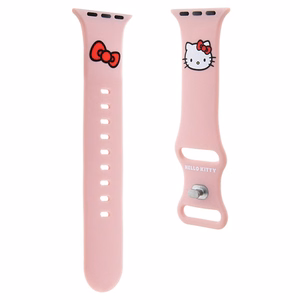 Hello Kitty Silicone Kitty Head strap for Apple Watch 38/40/41mm - pink