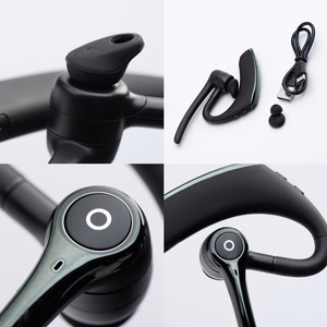 Wireless mono headset (ENC, Multipoint, BT 6.0 + EDR, 170mah) FORCELL Orion Plus black