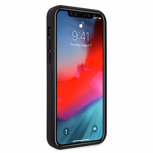Guess GUHCP12LVSATMLRE iPhone 12 Pro Max 6.7" sarkans/sarkans cietais apvalks Saffiano