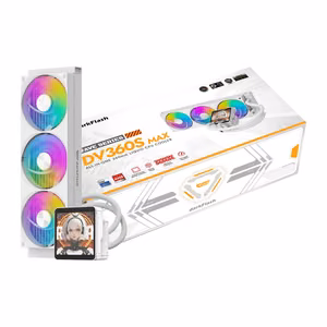 DarkFlash DV360S MAX procesora dzesētājs (krāsa: balta)