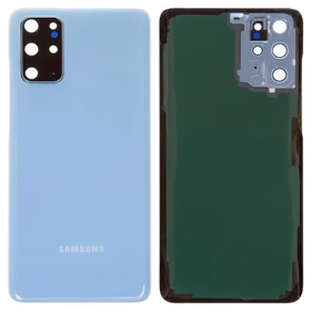 Aizmugurējais vāciņš Samsung G985/G986 S20 Plus Cloud Blue oriģināls (lietots, Grade B)