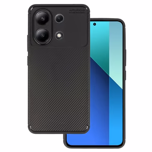 Tel Protect Carbon Elite viedtālruņa apvalks Xiaomi Redmi Note 13 4G melns