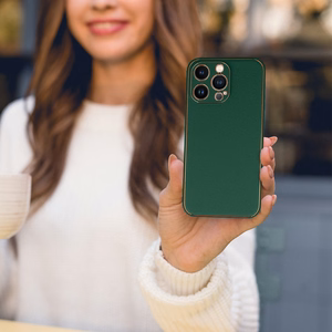 TEL PROTECT Luxury viedtālruņa apvalks Xiaomi Redmi Note 11 5G/Note 11S 5G/Poco M4 Pro 5G tumši zaļš