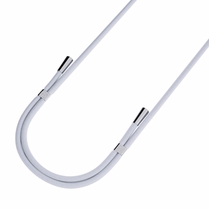 3mk EasyClip tālruņa aukliņa, pelēka (sudraba krāsas furnitūra)