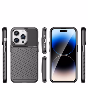Thunder Case iPhone 14 Pro Max - aizsargapvalks melnas krāsas