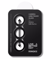 Ringke Camera Frame Protector 2-Pack for Samsung Galaxy S26 / S26+ - melns