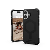 UAG Essential Armor MagSafe viedtālruņa apvalks iPhone 16 - melns