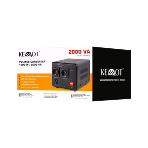 KEMOT sprieguma pārveidotājs, 1600 W/2000 VA