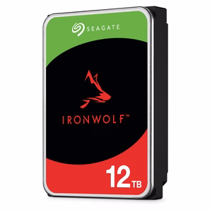 Seagate IronWolf internal hard drive 12 TB 256 MB 3.5" Serial ATA III (ST12000VN0008)