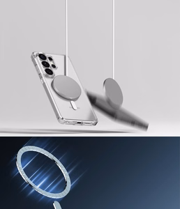 Ringke Fusion Magnetic MagSafe Maciņš for Samsung Galaxy S26 Ultra - Clear